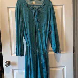 Long sleeved dress